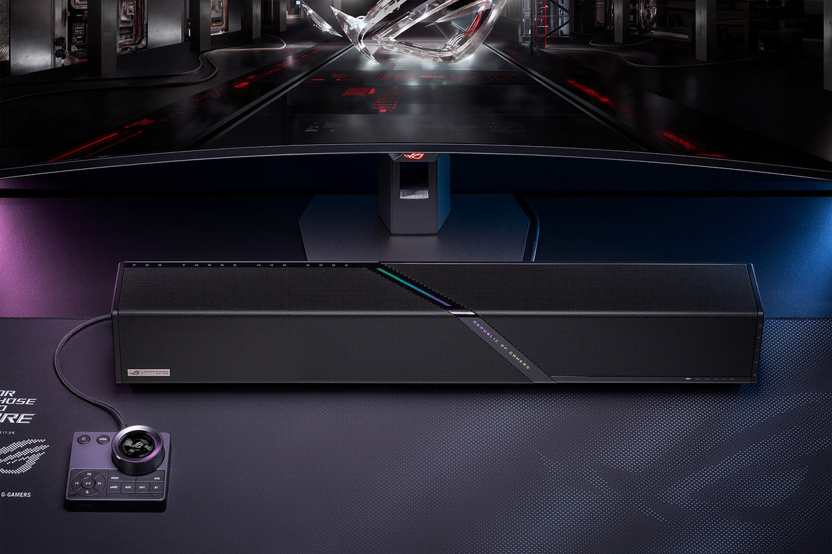 ROG Gjallar 旗艦電競 Soundbar Dolby Atmos 支緩 2.1.2 環繞聲 香港行貨 1年本地保養