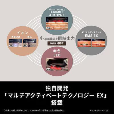 Panasonic 樂聲 Vitalift RF EX 美容儀 EH-SR86-T 平行進口