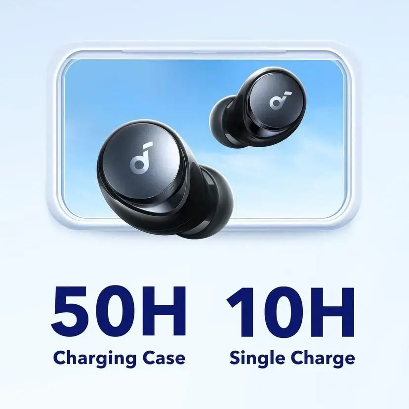 SoundCore by Anker - ANKER 安克 Soundcore Space A40 True Wireless Earbuds 真無線藍牙耳機 A3936 黑色 平行進口