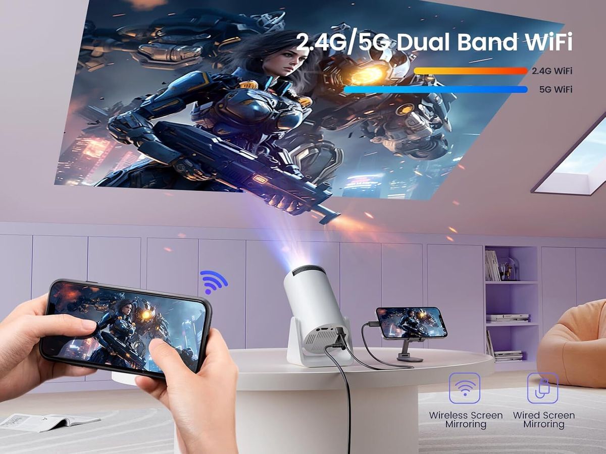 Yaber 超迷你雲台投影機 Mini Projector C450 香港行貨