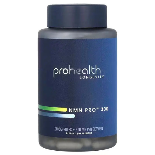 美國製造 ProHealth Longevity, NMN Pro 300，90 粒膠囊（每粒膠囊 300 毫克 NMN）官網正貨  2027年8月31日到期 平行進口