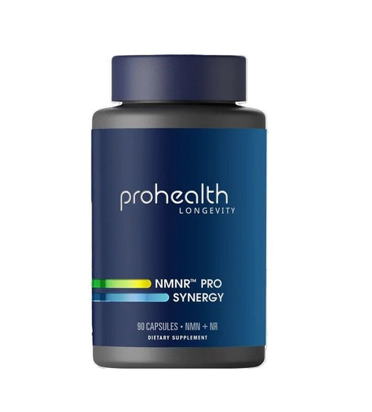 美國 ProHealth Longevity NMNR Pro Synergy - 90粒 每日3粒 每樽30天份量 官網正貨 授權零售 此日期前最佳: 2027年10月31日 平行進口