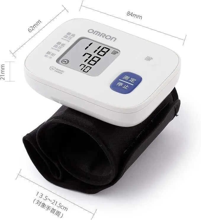 日本零售版 中國製造  Omron 歐姆龍 HEM-6161 日文版 電子手腕式血壓計 日本平行進口