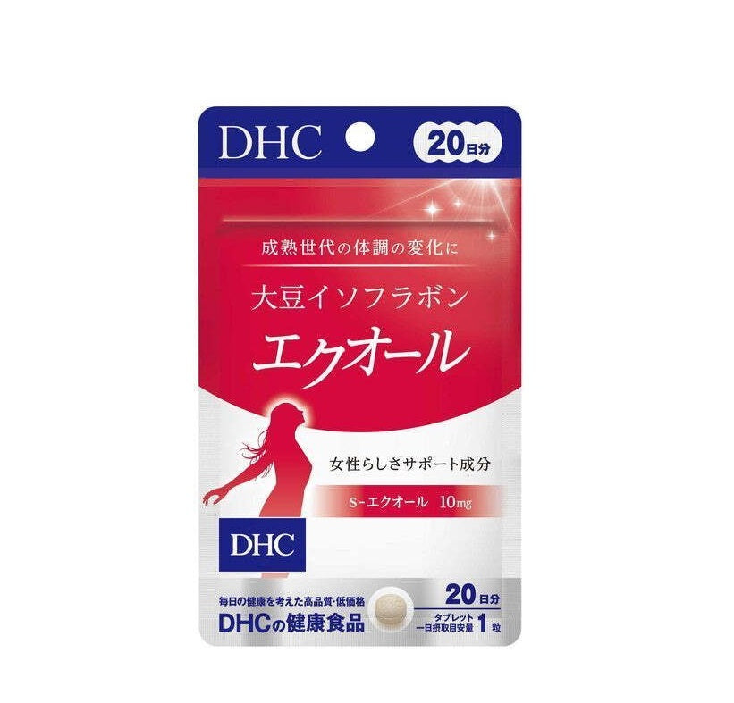 日本 DHC 大豆異黃酮精華 PLUS 20粒 (20日份) 此日期前最佳: 2027年4月30日 平行進口