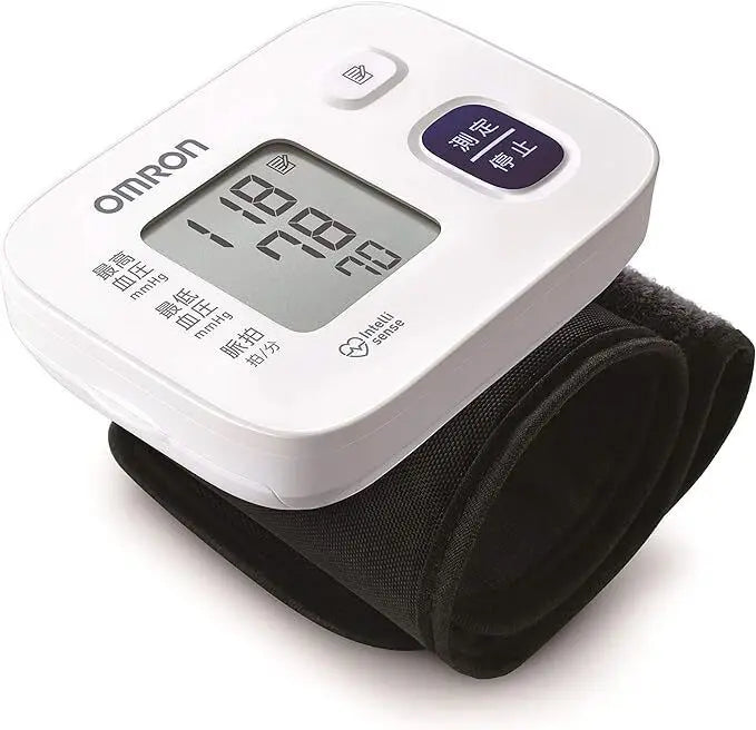 日本零售版 中國製造  Omron 歐姆龍 HEM-6161 日文版 電子手腕式血壓計 日本平行進口