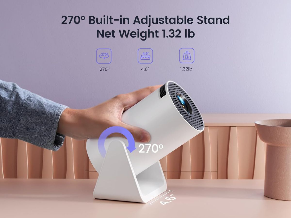 Yaber 超迷你雲台投影機 Mini Projector C450 香港行貨