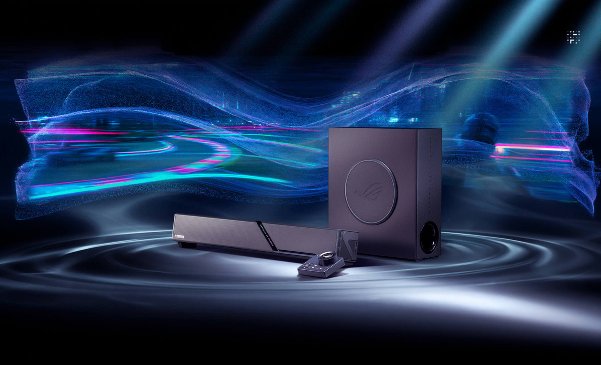 ROG Gjallar 旗艦電競 Soundbar Dolby Atmos 支緩 2.1.2 環繞聲 香港行貨 1年本地保養
