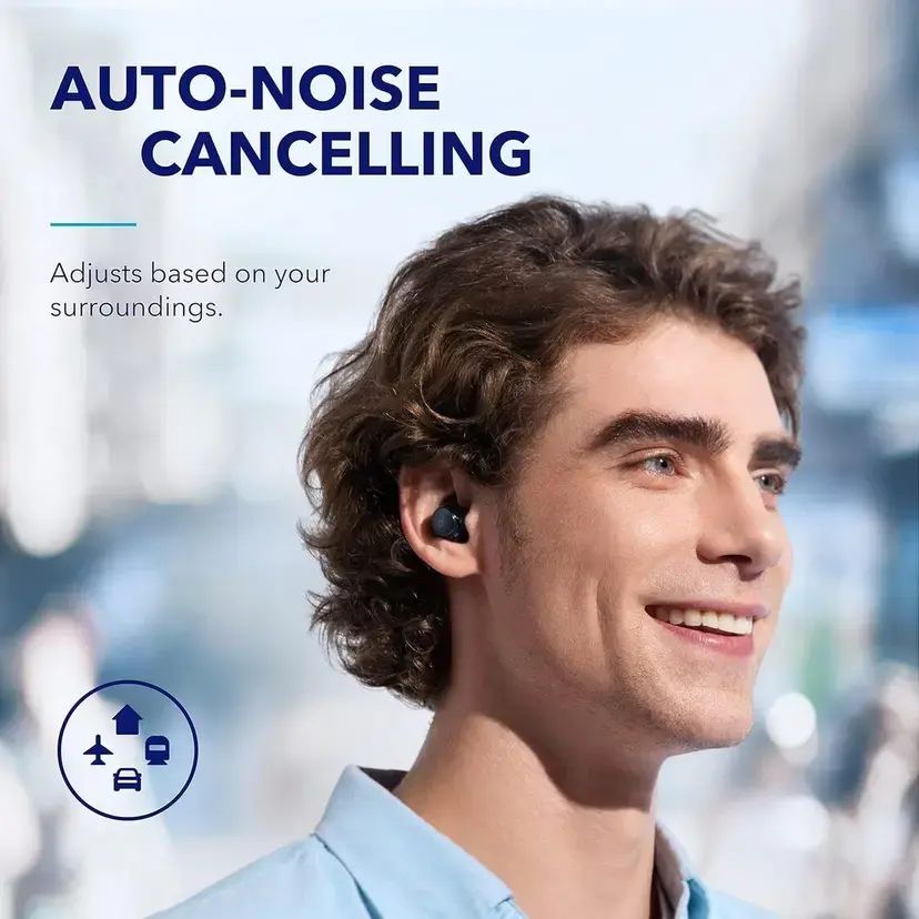 SoundCore by Anker - ANKER 安克 Soundcore Space A40 True Wireless Earbuds 真無線藍牙耳機 A3936 黑色 平行進口
