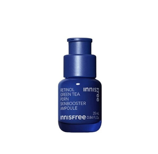 韓國 Innisfree 悦詩風吟 A醇 PDRN水光亮肌精華 Retinol Green Tea PDRN Skinbooster Ampoule 25ml 2029年5月20日到期 平行進口