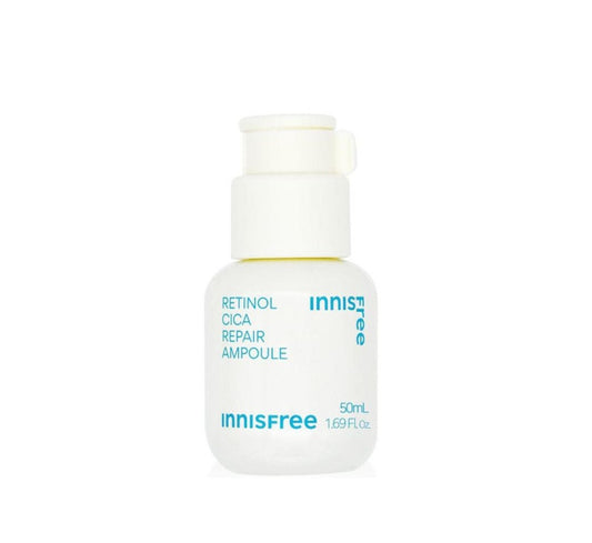 韓國 Innisfree 悅詩風吟 速效淨肌修護精華 Retinol Cica Repair Ampoule 50ml 2027年4月12日到期 平行進口